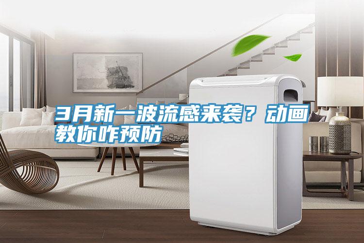 3月新一波流感來襲？動畫教你咋預防