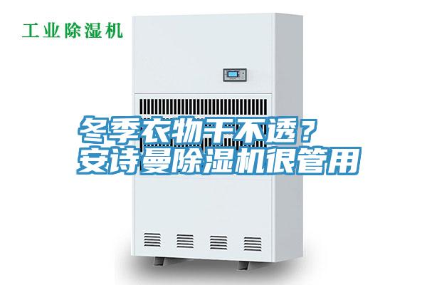 冬季衣物干不透？ 安詩曼除濕機很管用