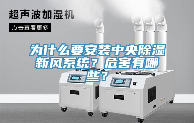 為什么要安裝中央除濕新風(fēng)系統(tǒng)？危害有哪些？