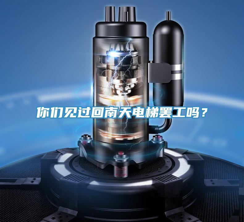 你們見(jiàn)過(guò)回南天電梯罷工嗎？