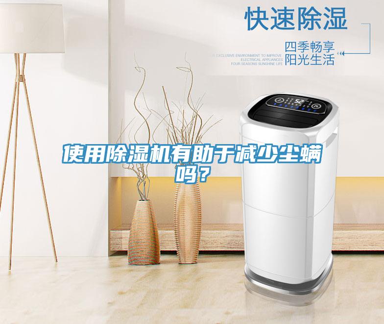 使用除濕機有助于減少塵螨嗎？