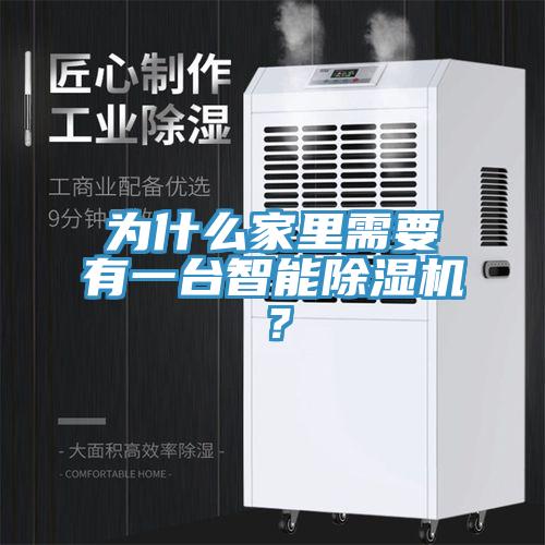 為什么家里需要有一臺智能除濕機？