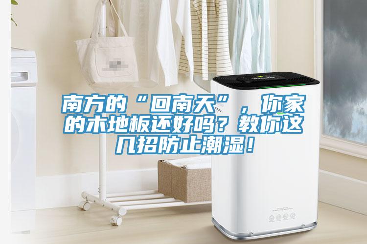 南方的“回南天”，你家的木地板還好嗎？教你這幾招防止潮濕！