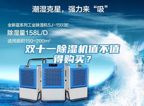雙十一除濕機值不值得購買？