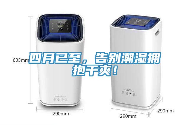 四月已至，告別潮濕擁抱干爽！