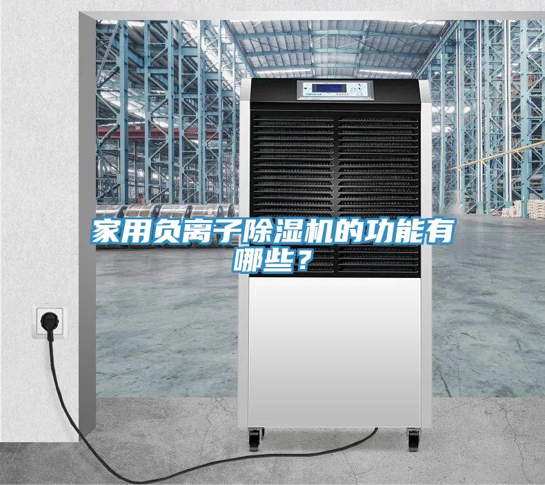 家用負離子除濕機的功能有哪些？