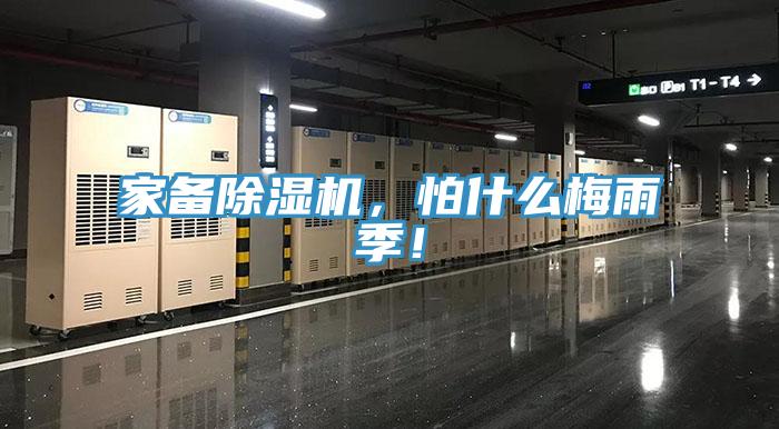 家備除濕機(jī)，怕什么梅雨季！