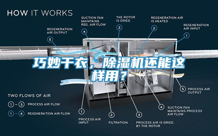 巧妙干衣，除濕機(jī)還能這樣用？