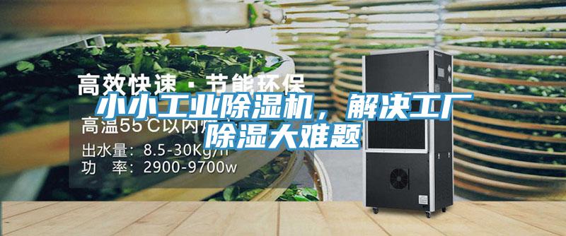 小小工業(yè)除濕機，解決工廠除濕大難題