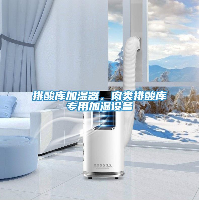 排酸庫加濕器，肉類排酸庫專用加濕設備