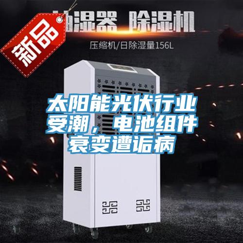 太陽(yáng)能光伏行業(yè)受潮，電池組件衰變?cè)庠嵅?></div>
								<div   id=