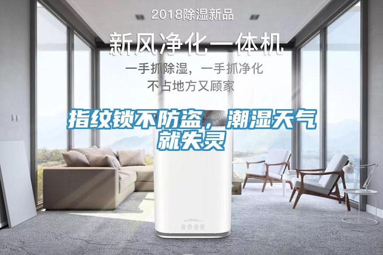指紋鎖不防盜，潮濕天氣就失靈