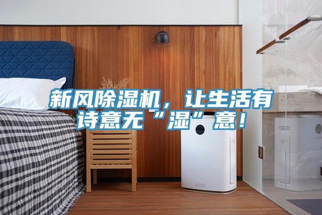 新風(fēng)除濕機(jī)，讓生活有詩意無“濕”意！