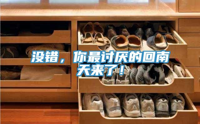 沒錯(cuò)，你最討厭的回南天來了！