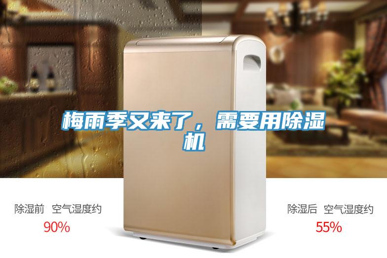 梅雨季又來了，需要用除濕機