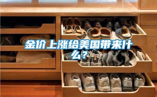 金價上漲給美國帶來什么？