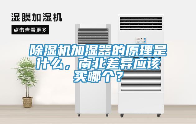 除濕機加濕器的原理是什么，南北差異應該買哪個？