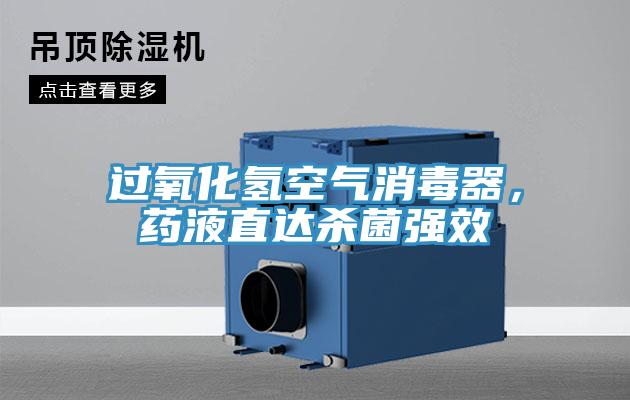 過氧化氫空氣消毒器，藥液直達(dá)殺菌強(qiáng)效