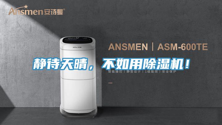 靜待天晴，不如用除濕機！