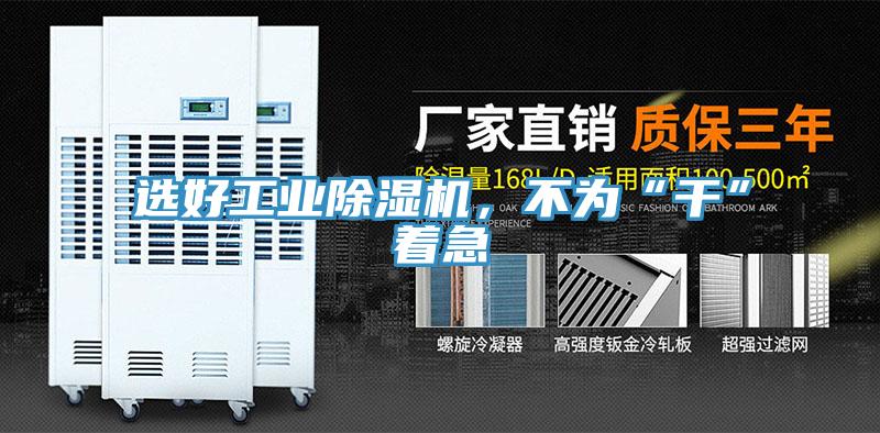 選好工業(yè)除濕機(jī)，不為“干”著急
