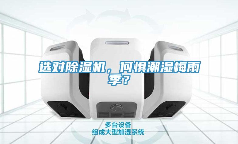選對除濕機(jī)，何懼潮濕梅雨季？