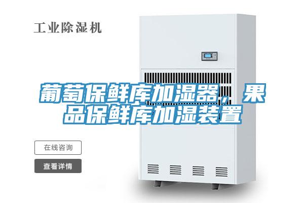 葡萄保鮮庫加濕器，果品保鮮庫加濕裝置