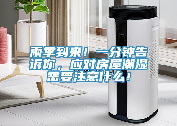 雨季到來！一分鐘告訴你，應(yīng)對(duì)房屋潮濕需要注意什么！