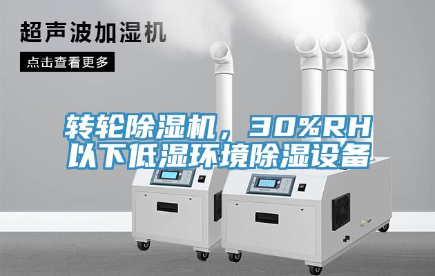 轉(zhuǎn)輪除濕機(jī)，30%RH以下低濕環(huán)境除濕設(shè)備