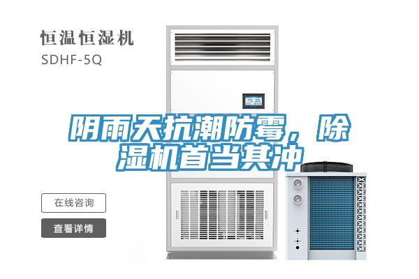 陰雨天抗潮防霉，除濕機首當(dāng)其沖