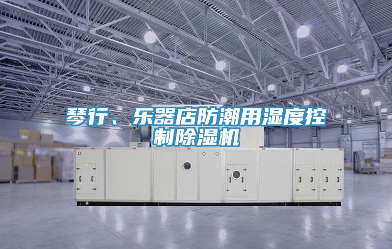 琴行、樂器店防潮用濕度控制除濕機