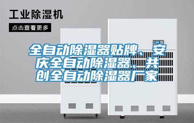 全自動(dòng)除濕器貼牌、安慶全自動(dòng)除濕器、共創(chuàng)全自動(dòng)除濕器廠家