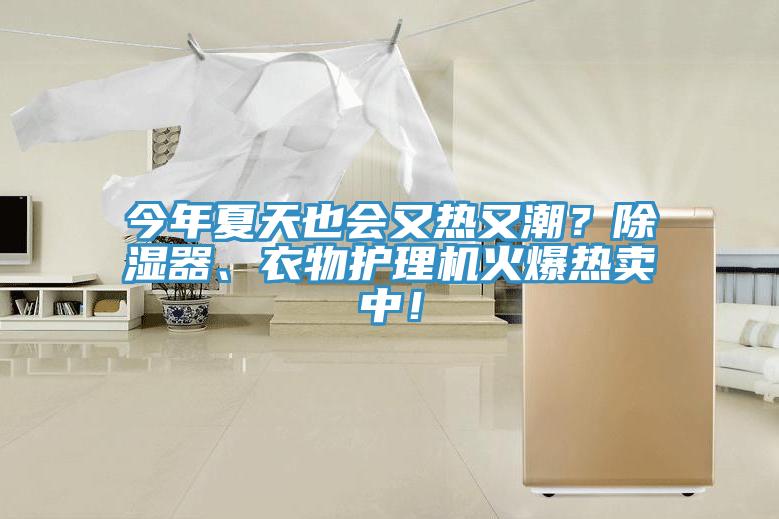 今年夏天也會又熱又潮？除濕器、衣物護理機火爆熱賣中！
