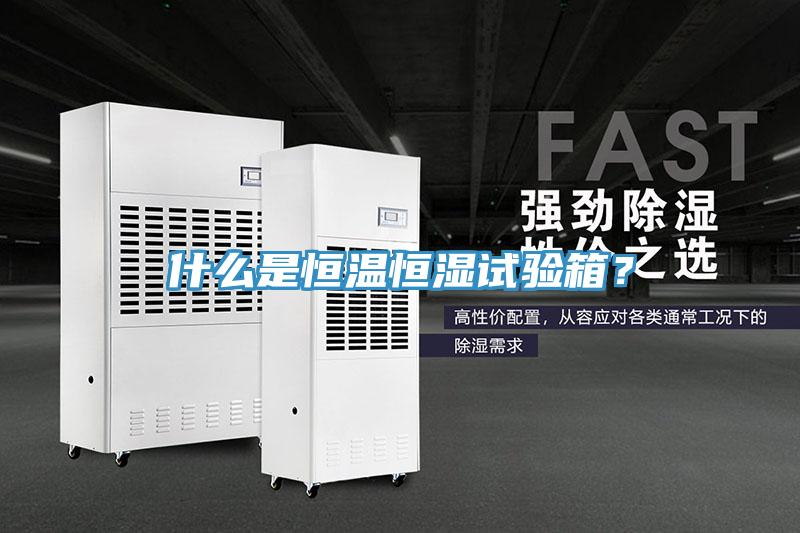 什么是恒溫恒濕試驗箱？