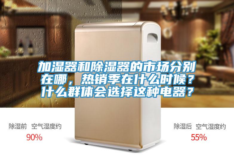 加濕器和除濕器的市場(chǎng)分別在哪，熱銷季在什么時(shí)候？什么群體會(huì)選擇這種電器？
