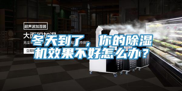 冬天到了，你的除濕機(jī)效果不好怎么辦？