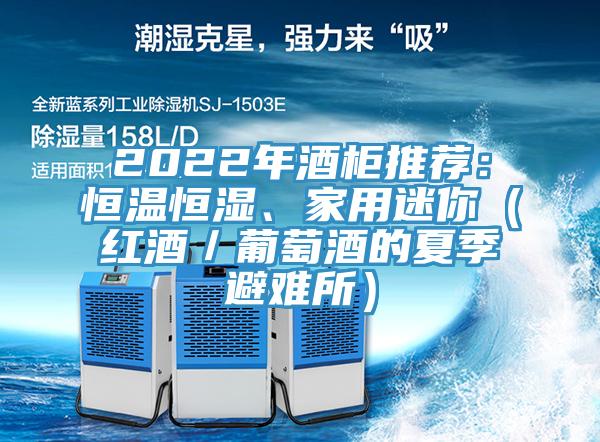 2022年酒柜推薦：恒溫恒濕、家用迷你（紅酒／葡萄酒的夏季避難所）