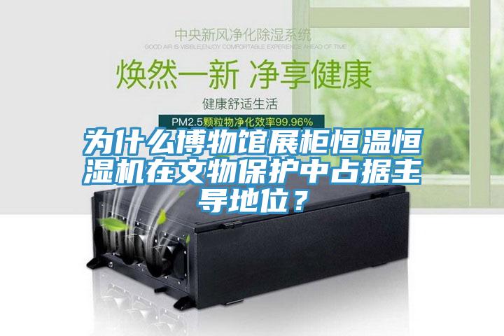 為什么博物館展柜恒溫恒濕機(jī)在文物保護(hù)中占據(jù)主導(dǎo)地位？