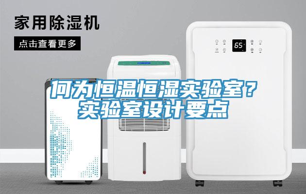 何為恒溫恒濕實驗室？實驗室設(shè)計要點