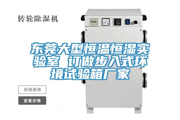東莞大型恒溫恒濕實(shí)驗室 訂做步入式環(huán)境試驗箱廠家