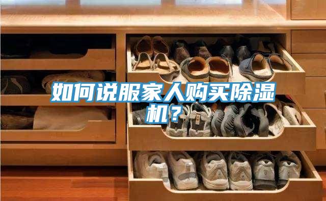 如何說服家人購買除濕機？