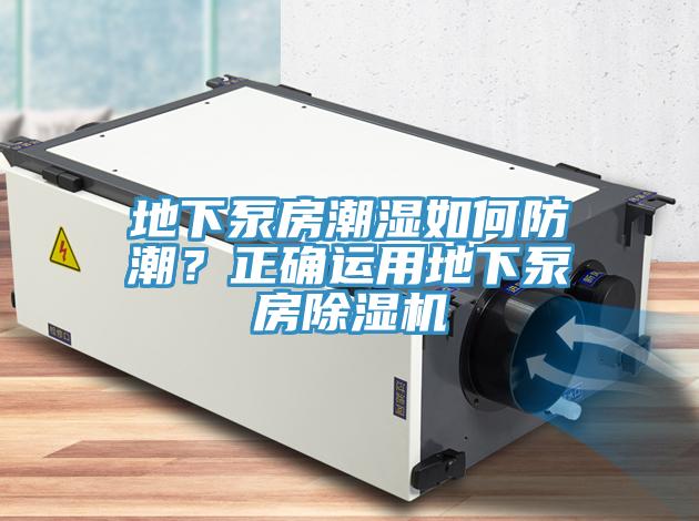 地下泵房潮濕如何防潮？正確運(yùn)用地下泵房除濕機(jī)