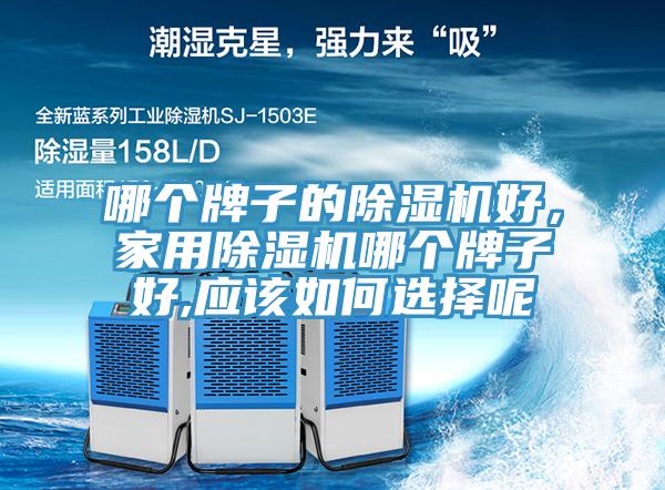 哪個(gè)牌子的除濕機(jī)好，家用除濕機(jī)哪個(gè)牌子好,應(yīng)該如何選擇呢