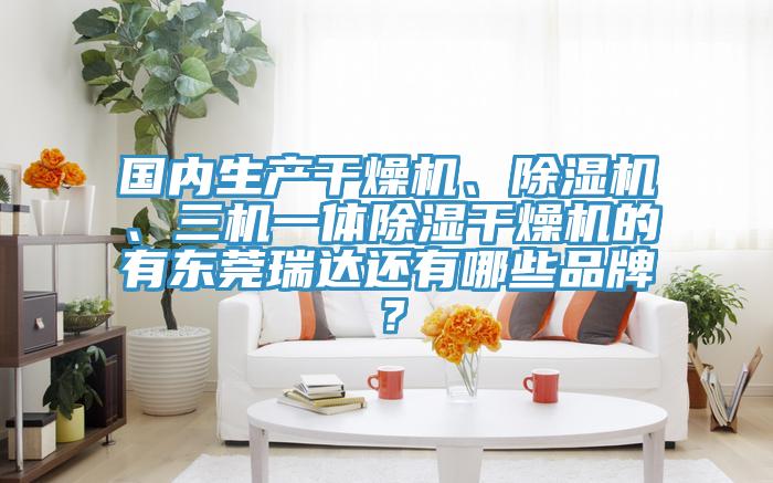 國內(nèi)生產(chǎn)干燥機、除濕機、三機一體除濕干燥機的有東莞瑞達還有哪些品牌？