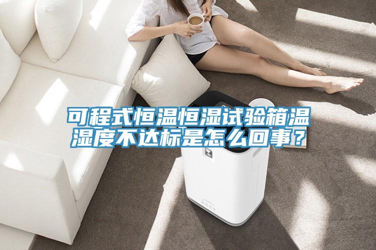 可程式恒溫恒濕試驗箱溫濕度不達標是怎么回事？