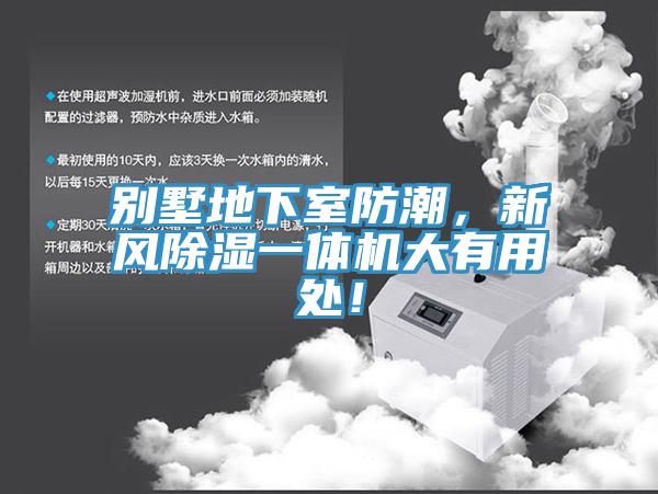 別墅地下室防潮，新風(fēng)除濕一體機(jī)大有用處！