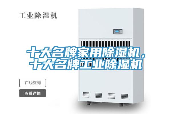 十大名牌家用除濕機(jī)，十大名牌工業(yè)除濕機(jī)