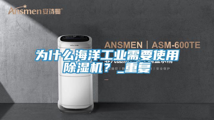 為什么海洋工業(yè)需要使用除濕機(jī)？_重復(fù)