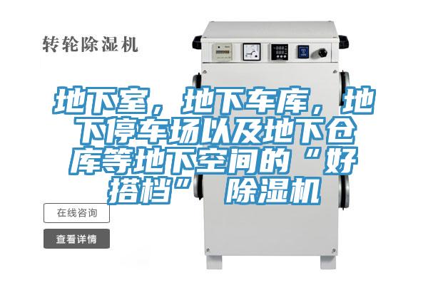 地下室，地下車庫，地下停車場(chǎng)以及地下倉庫等地下空間的“好搭檔” 除濕機(jī)