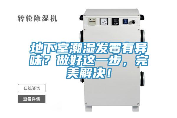 地下室潮濕發(fā)霉有異味？做好這一步，完美解決！
