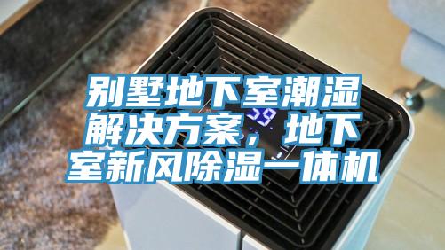 別墅地下室潮濕解決方案，地下室新風(fēng)除濕一體機(jī)